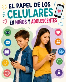 El papel de los celulares en niños y adolescentes
